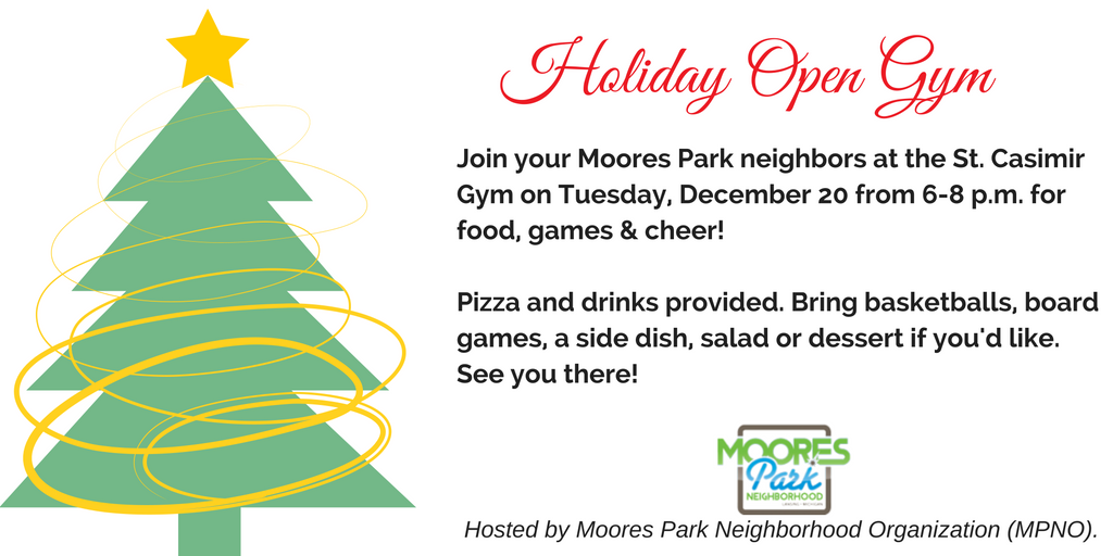 Dec 20 Moores Park Holiday Event